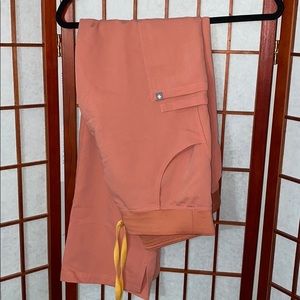 Coral Figs scrub pants. Size M.